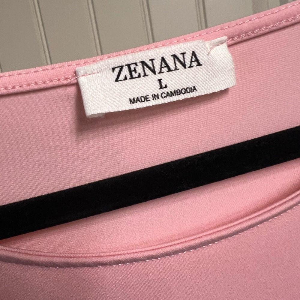 Zenana Ruffle-Sleeve Blouse - Picture 2 of 5